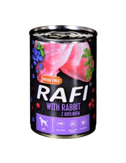 Comida húmeda Dolina Noteci Rafi Arándano Conejo 400 g
