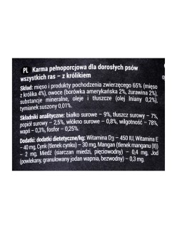 Nassfutter Dolina Noteci Rafi Blaubeere Hase 400 g