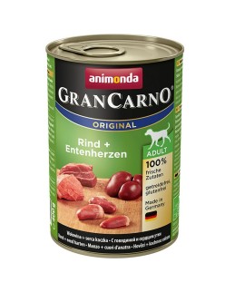 Nassfutter Animonda GranCarno Original Rindfleisch Ente 400 g