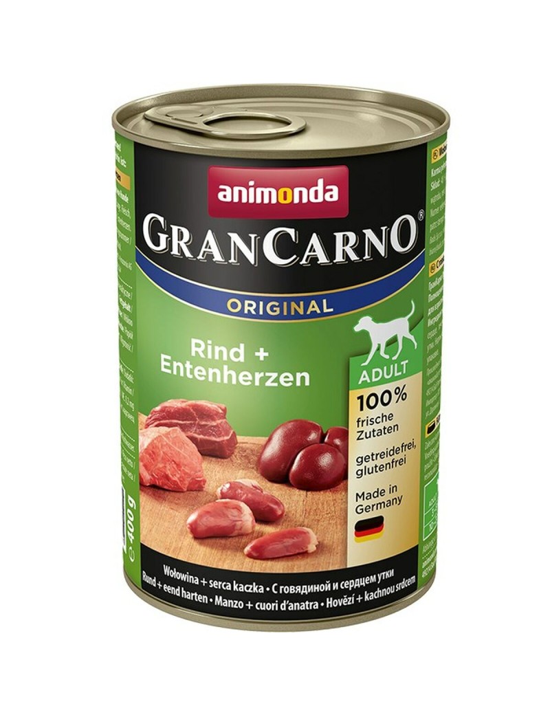 Nassfutter Animonda GranCarno Original Rindfleisch Ente 400 g