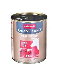 Nassfutter Animonda GranCarno Single Rindfleisch Rind und Kalbfleisch