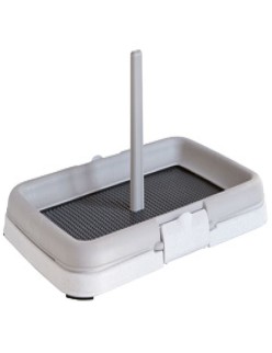 Schale WC Zolux 81990 Schwarz Kunststoff 60 x 4 x 40 cm