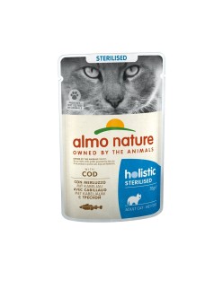 Katzenfutter Almo Nature Holistic Sterilised Kabeljau