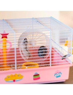 Cage Ferplast Criceti 9 Princess Métal Plastique 46 x 42,5 x 23 cm (1 Pièce)