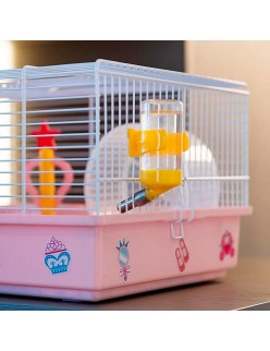 Käfig Ferplast Criceti 9 Princess Metall Kunststoff 46 x 42,5 x 23 cm (1 Stücke)