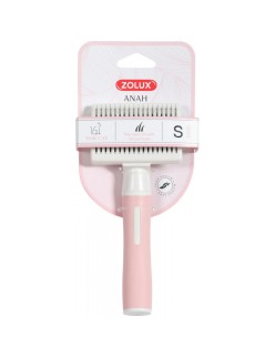 Cepillo Zolux 550004 Gato Retráctil Multicolor Rosa Acero Plástico