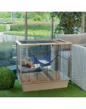 Cage Ferplast 57059814 Metal Plastic 70 x 70 x 48 cm