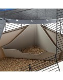 Jaula Ferplast 57059814 Metal Plástico 70 x 70 x 48 cm