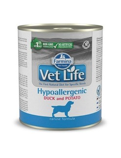 Wet food Farmina Vet Life Diet Hypoallergenic Duck Sweet potato 300 g