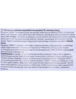 Kaninchenfutter Beaphar Pflanzlich Hase 1,5 Kg
