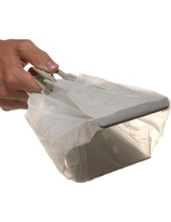 Colector de heces Ferplast Nippy Blanco Gris Multicolor Plástico