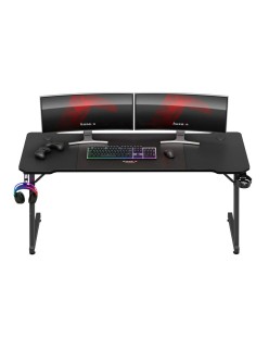 Schreibtisch Huzaro HZ-Hero 4.8 Schwarz 160 x 60 cm