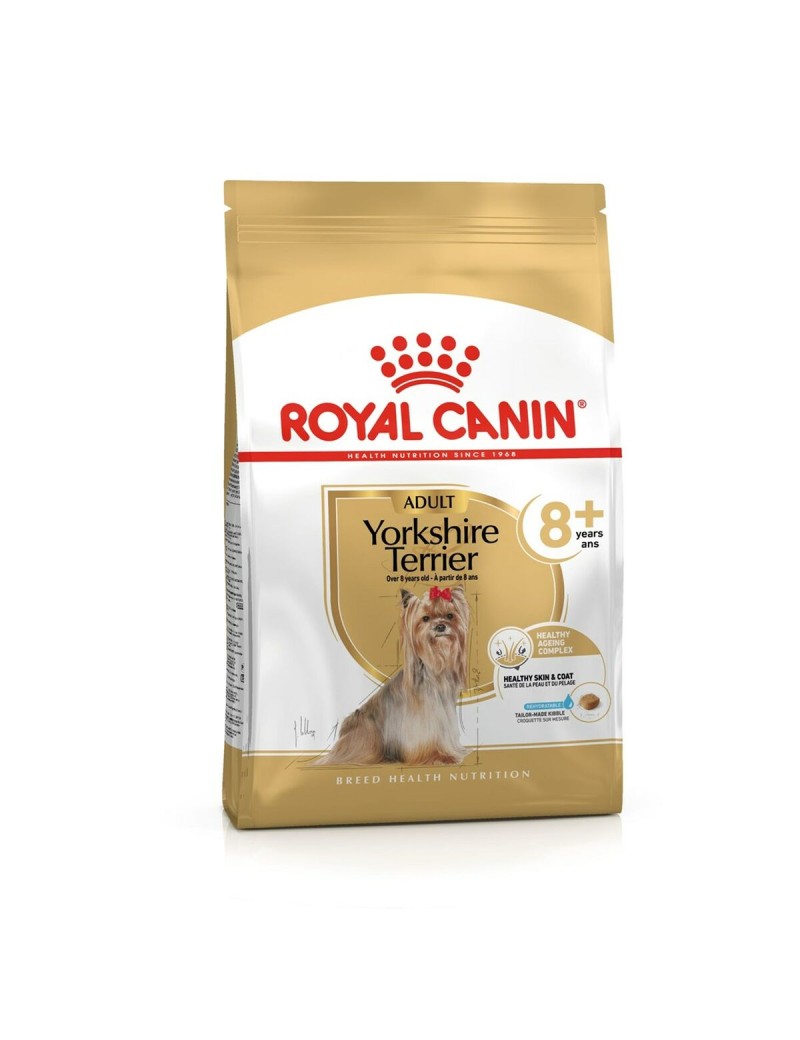 Pienso Royal Canin Yorkshire Terrier 8+ Aves 1,5 Kg