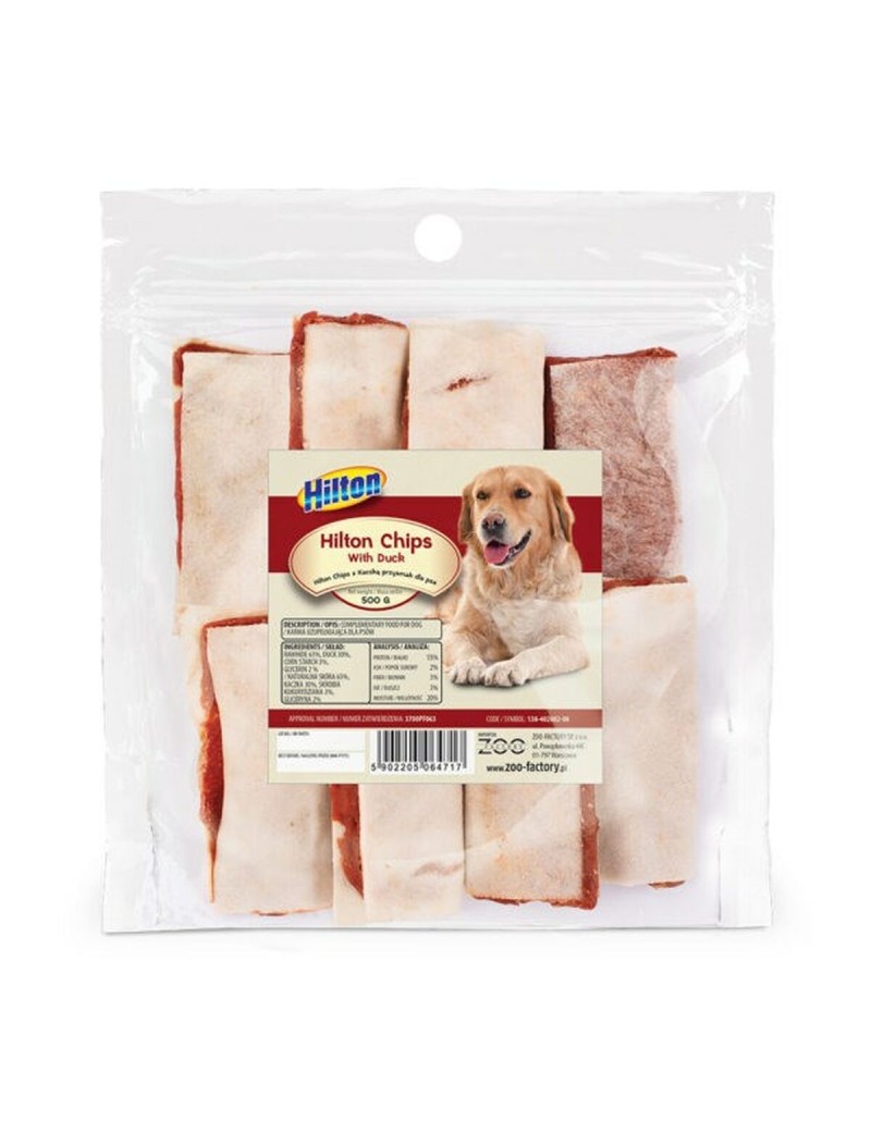 Snack para Perros Hilton 500 g