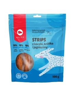 Snack para Perros Maced                                 Cordero Pato Conejo 500 g