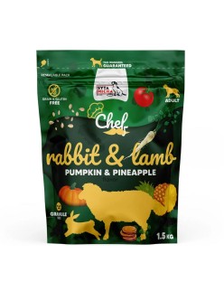 Nourriture SYTA MICHA Chef Ananas Agneau Citrouille Lapin 1,5 Kg