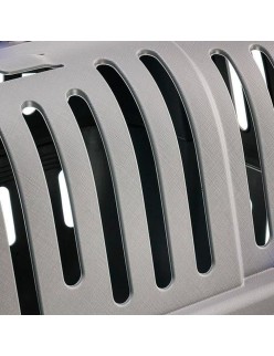 Transportín Ferplast Jet20 Gris Plástico