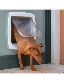 Cat Flap Ferplast Swing Grey