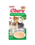 Collation pour Chat Inaba Churu Poulet Viande Poisson