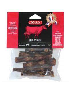 Mordedor de perro Zolux Beef tail Carne de vacuno 150 g