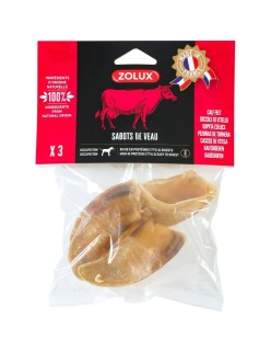 Mordedor de perro Zolux Calf hooves Carne de vacuno 90 g