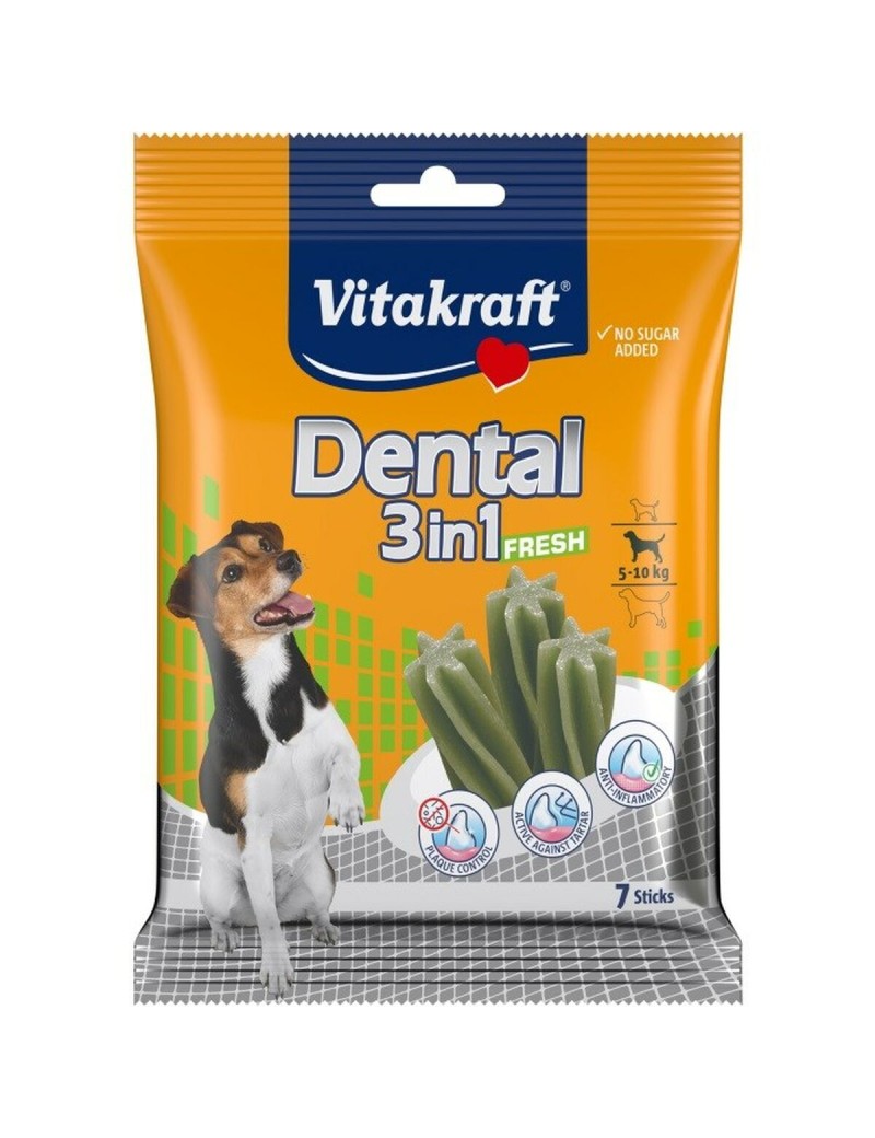 Snack para cães Vitakraft Dental Fresh 3in1 S 120 g