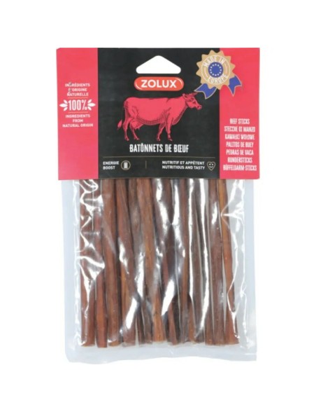 Snack para Perros Zolux Beef sticks Carne de vacuno 100 g