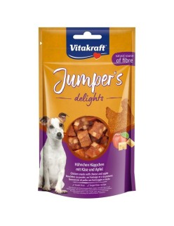 Snack para Perros Vitakraft Jumper s Delights Chicken with cheese and apple Pollo 80 g