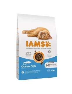 Futter IAMS Vitality Cat Kitten Ocean Fish Fisch 10 kg