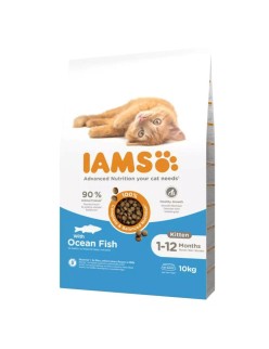 Pienso IAMS Vitality Cat Kitten Ocean Fish Pescado 10 kg