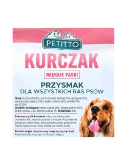 Futter Petitto Huhn Kabeljau 500 g