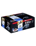 Comida para gato Sheba Fine Flakes Salmón Atún Pescado Bacalao 80 x 85 g
