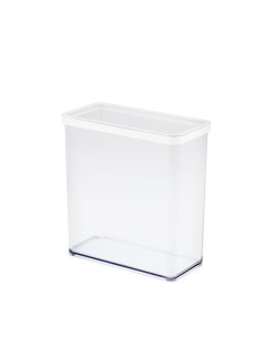 Secchio contenitore Rotho Nero Trasparente Plastica