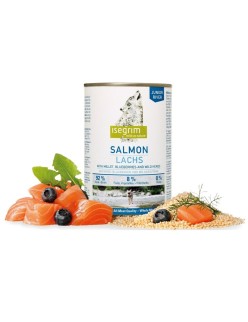 Wet food Isegrim Junior Salmon 400 g