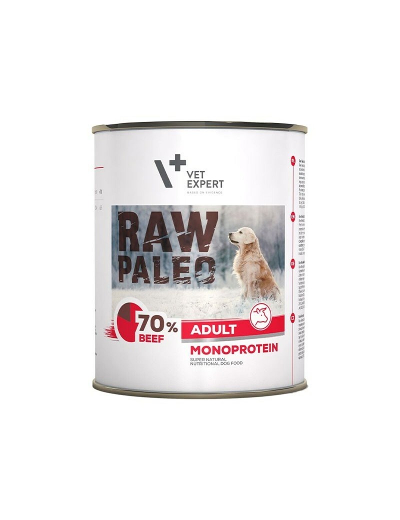 Nassfutter VETEXPERT Adult Monoprotein Rind und Kalbfleisch 800 g