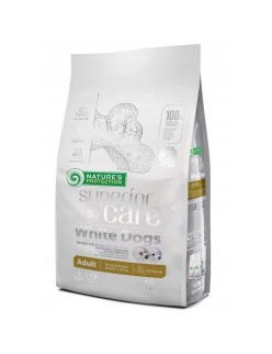 Hundefutter NATURE'S PROTECTION Superior Care White Dogs Lamm 10 kg