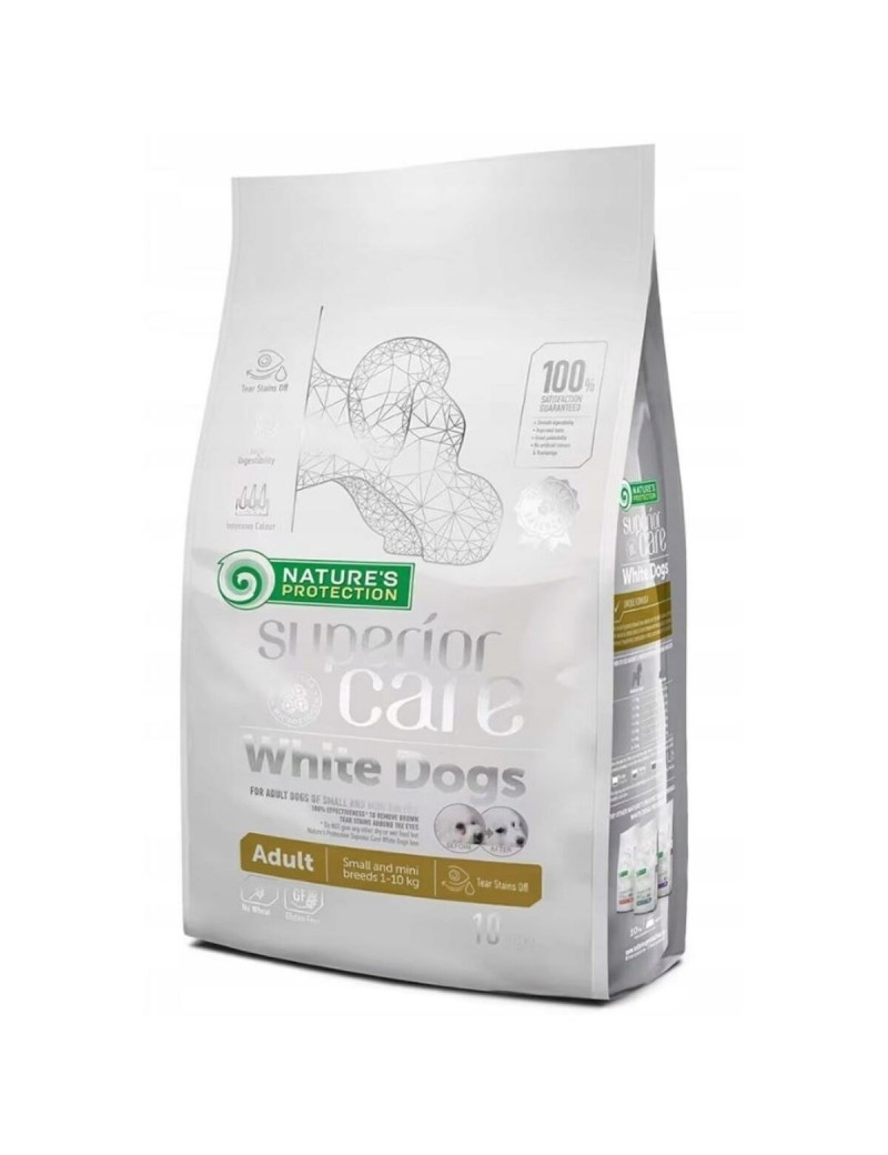 Hundefutter NATURE'S PROTECTION Superior Care White Dogs Lamm 10 kg