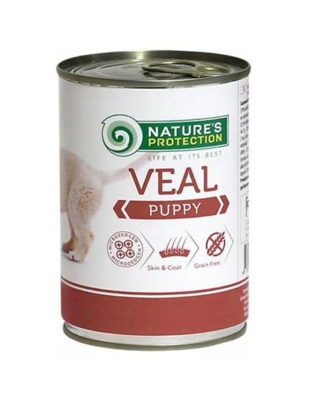Nassfutter NATURE'S PROTECTION Puppy Ternera Rindfleisch 400 g