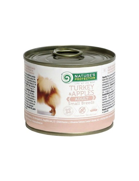 Comida húmeda NATURE'S PROTECTION Adult Turkey Pavo 200 g