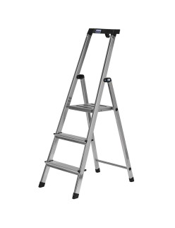 Échelle pliante à 3 marches Krause 126313 Argenté Aluminium