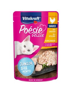 Katzenfutter Vitakraft DELICE JUNIOR Huhn 85 g