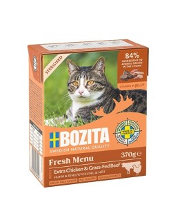 Nassfutter Bozita Fresh Menu Sterilised Extra Chicken with beef Huhn 370 g
