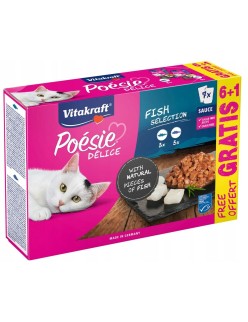 Katzenfutter Vitakraft Poesie Delice Fish selection Fisch