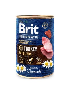 Nassfutter Brit Premium by nature Truthahn 400 g