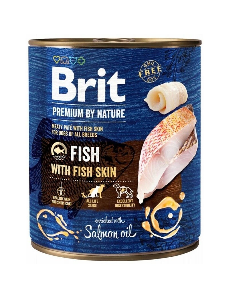Nassfutter Brit Premium by nature Fisch 800 g