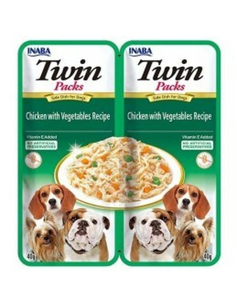 Hundesnack Inaba Dog Twin Huhn