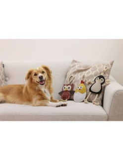 Mordedor de perro Kerbl 80930 Blanco Rojo (4 Unidades)