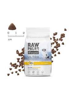 Futter VETEXPERT Raw Paleo Ultra Medium&Large Puppy Turkey Truthahn 10 kg