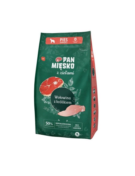 Pienso PAN MIĘSKO Ternera 9 kg