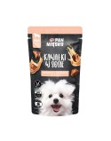 Alimentation humide PAN MIĘSKO Veal with rabbit Veau 150 g